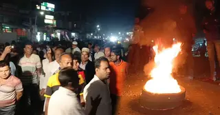 মেহেরপুরে বিএনপির মনোনয়ন বাতিলের দাবিতে বিক্ষোভ